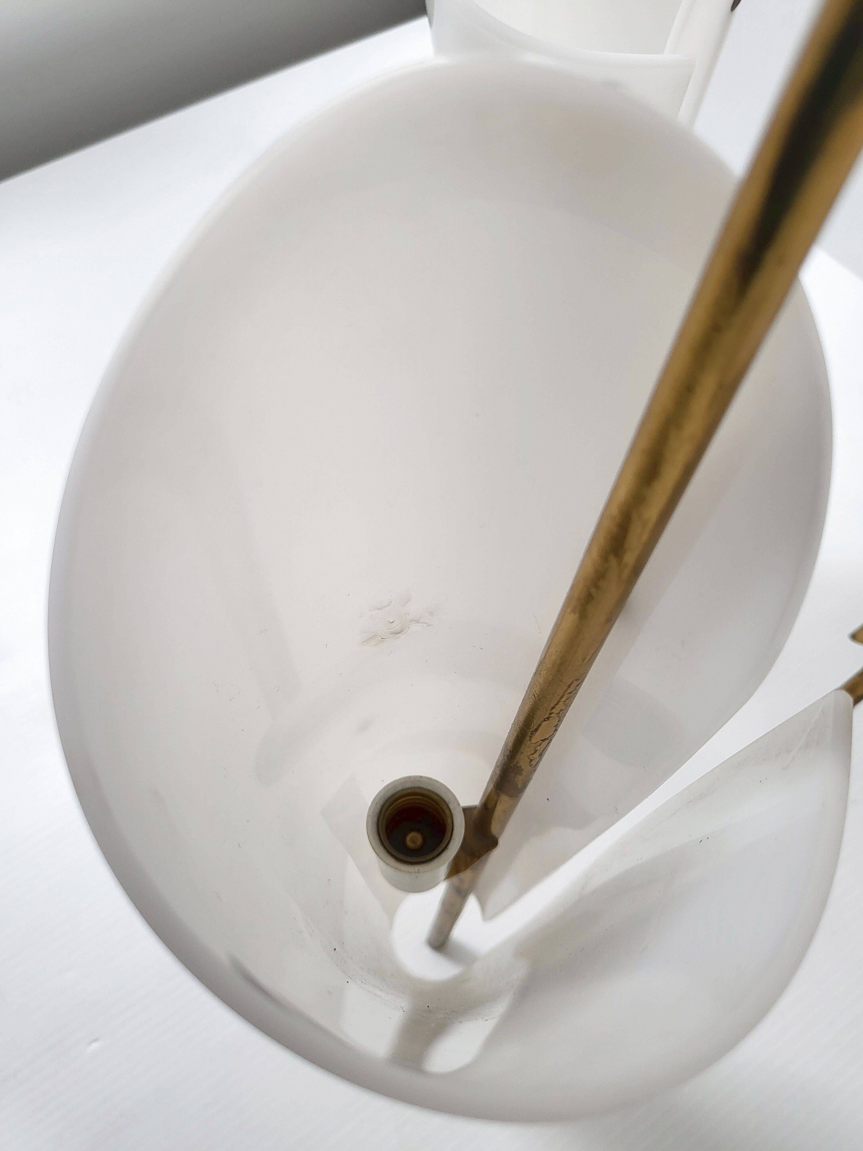 Stilnovo pendant light 1950 vintage