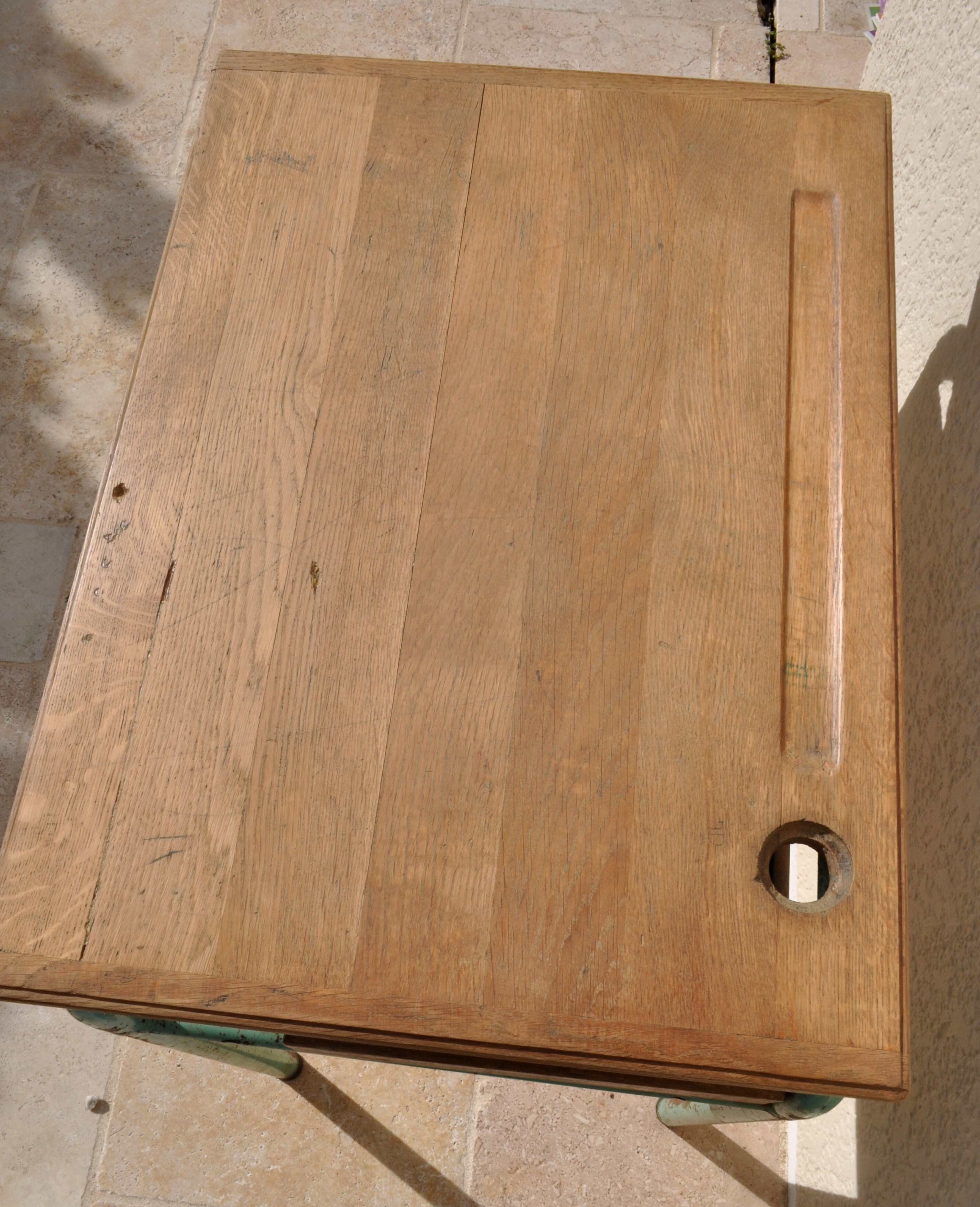 Former School of the 1960s desk