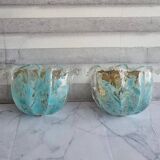 Pair of Murano shell sconces