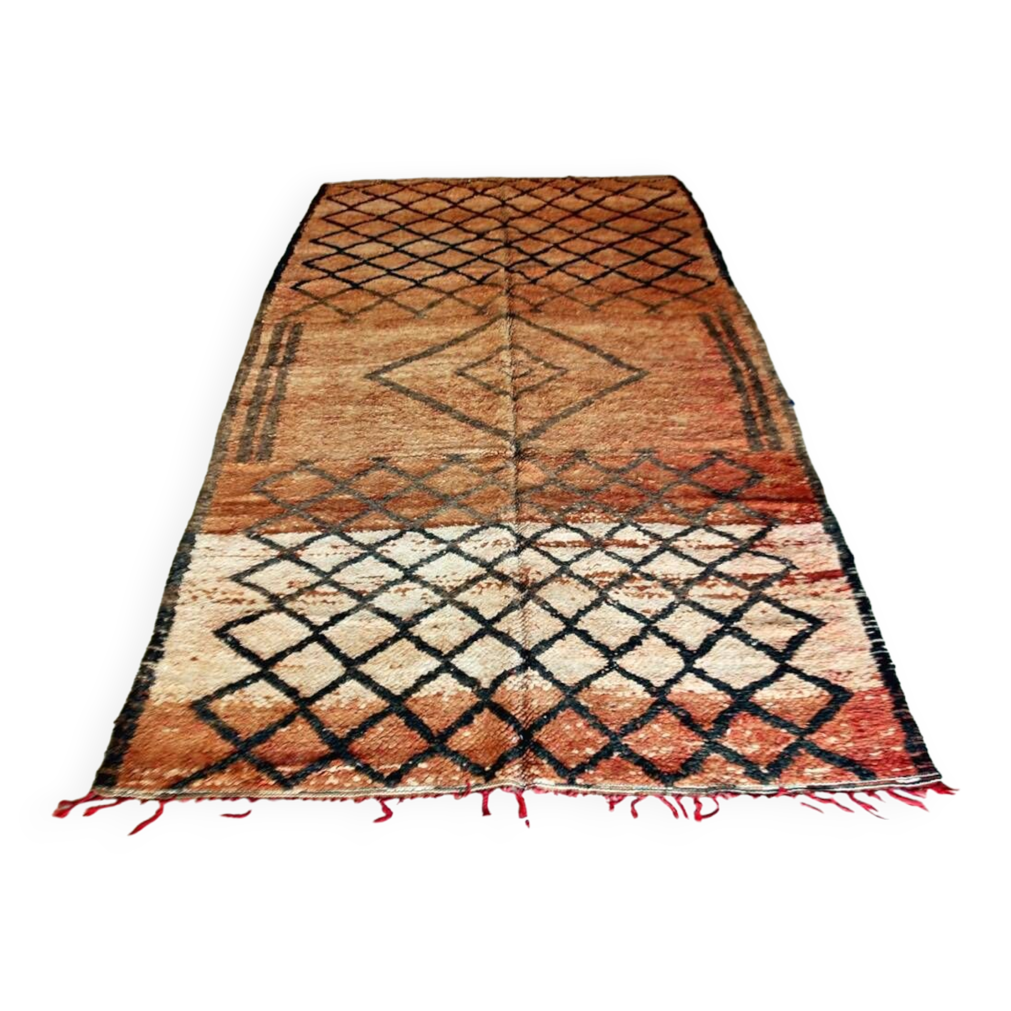 Vintage Beni Mguild Moroccan Berber rug