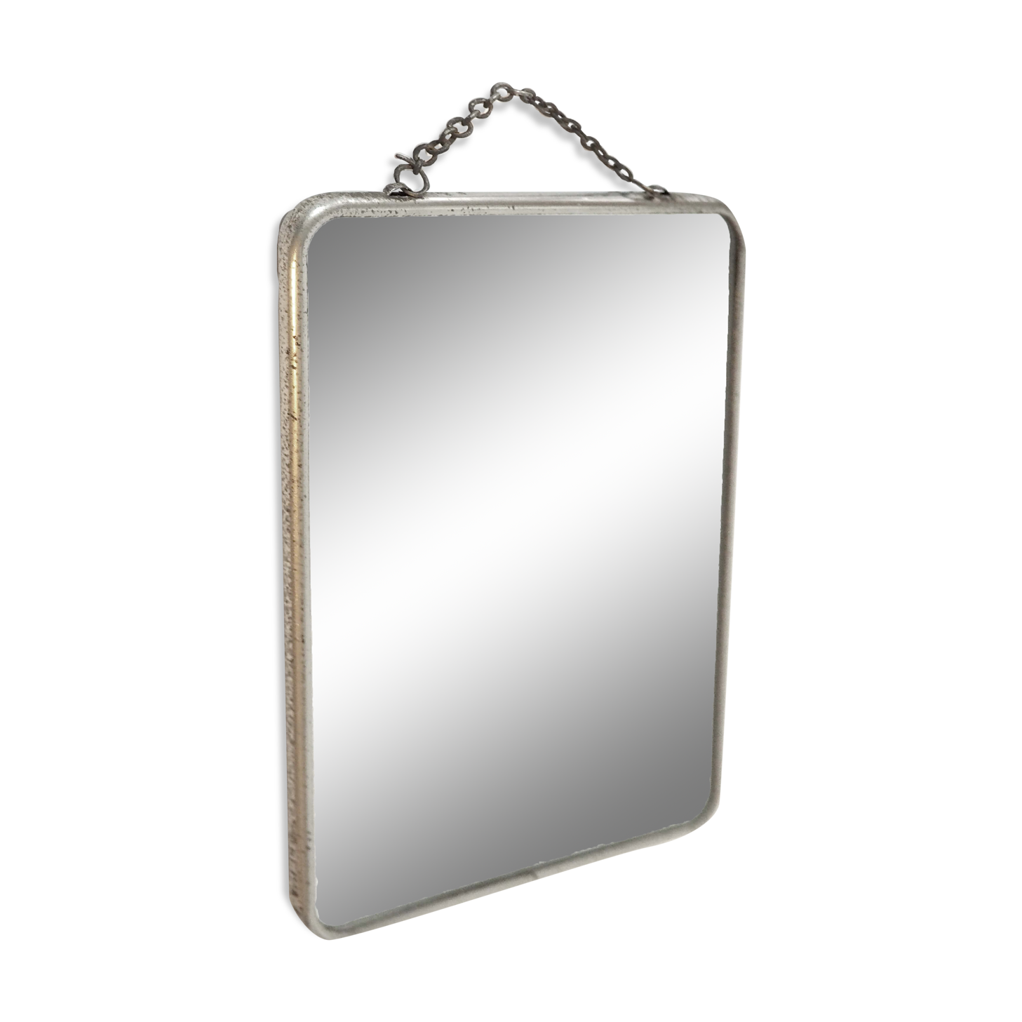 Mirror barber chainette 24 cm x 18 cm