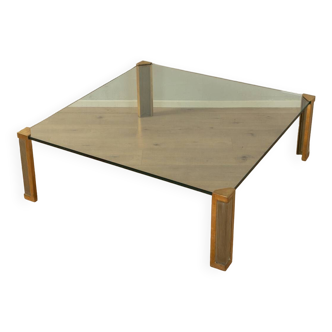 Coffee table, Peter Ghyczy, 132x132 cm
