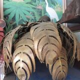 Palm tree ceiling light