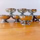 12 Vintage LETANG REMY Ice Cream Cups/Dessert Cups 18/10 Stainless Steel