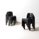Ensemble de 6 chaises 'Universale' par Joe Colombo