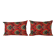 Set of 2 vintage Turkish cushion covers 41x56 cm