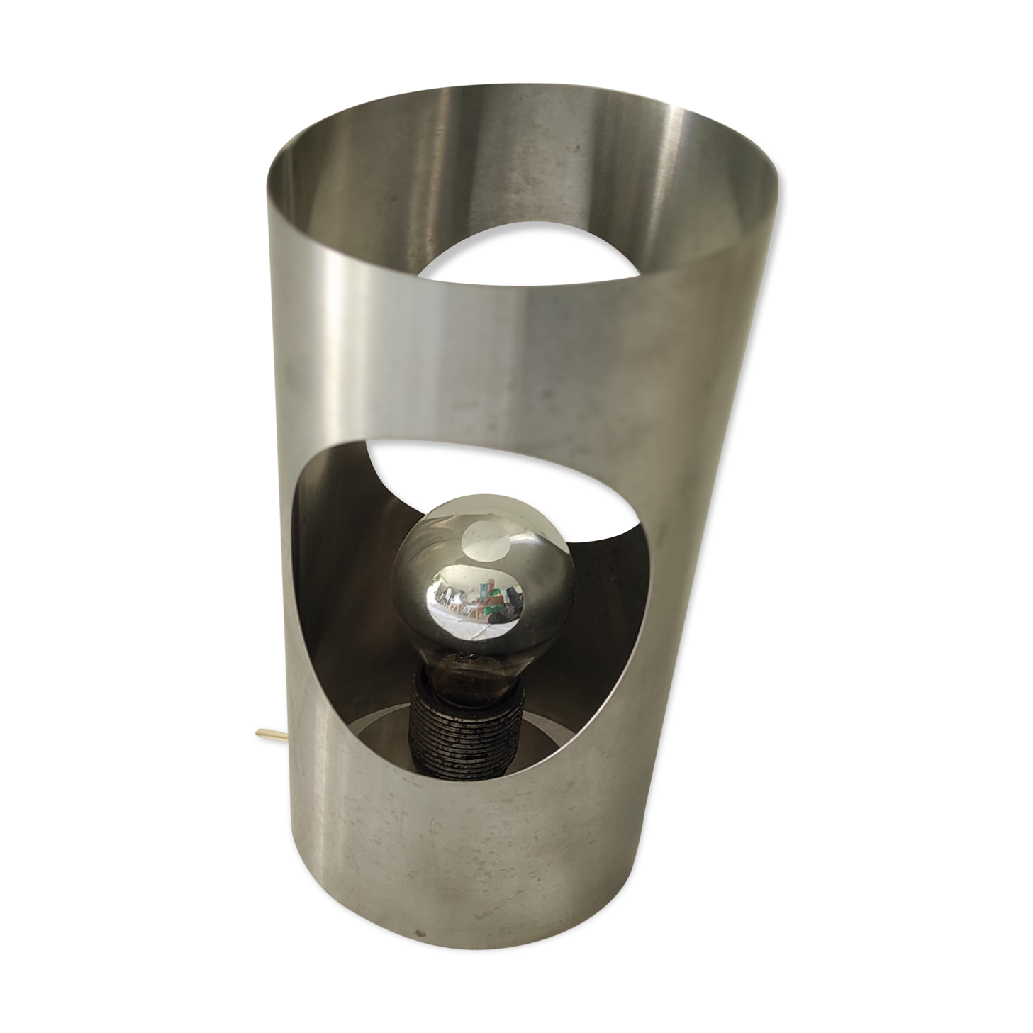 70 year stainless steel table lamp
