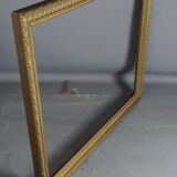 Old frame gilded patinated stucco wood