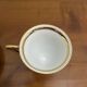 Set of 3 cups, their saucers and a sweet jar.