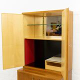 Vintage mid century bar cabinet by ernst behr, germany 1950s