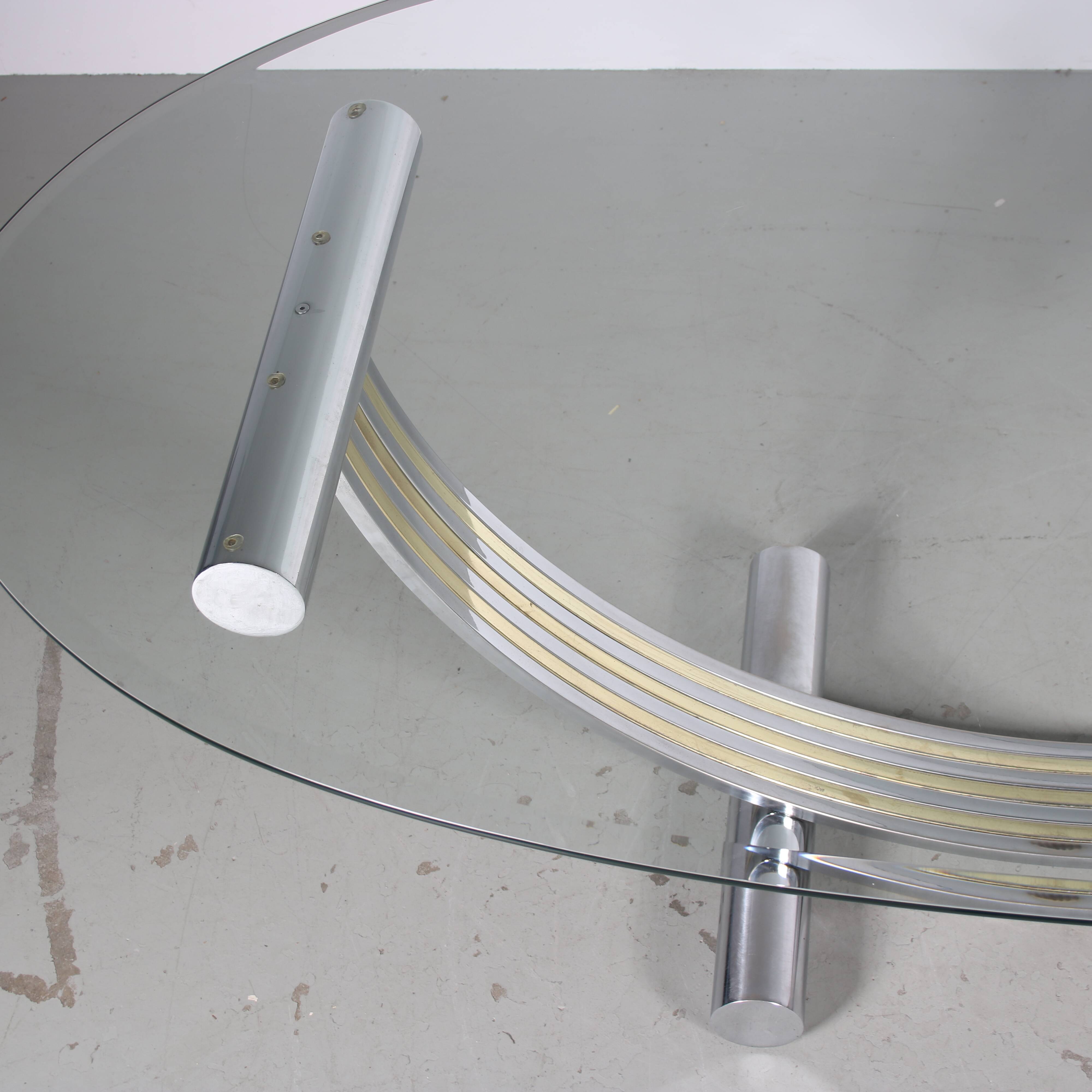 1970s Romeo Rega dining table from Italy