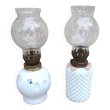small pigeon style lamps