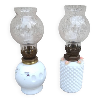 small pigeon style lamps