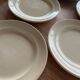 8 very old dinner plates Digoin & Sarreguemines