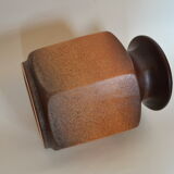Hexagonal vase Scheurich Keramik, model 207-20, made in West Germany