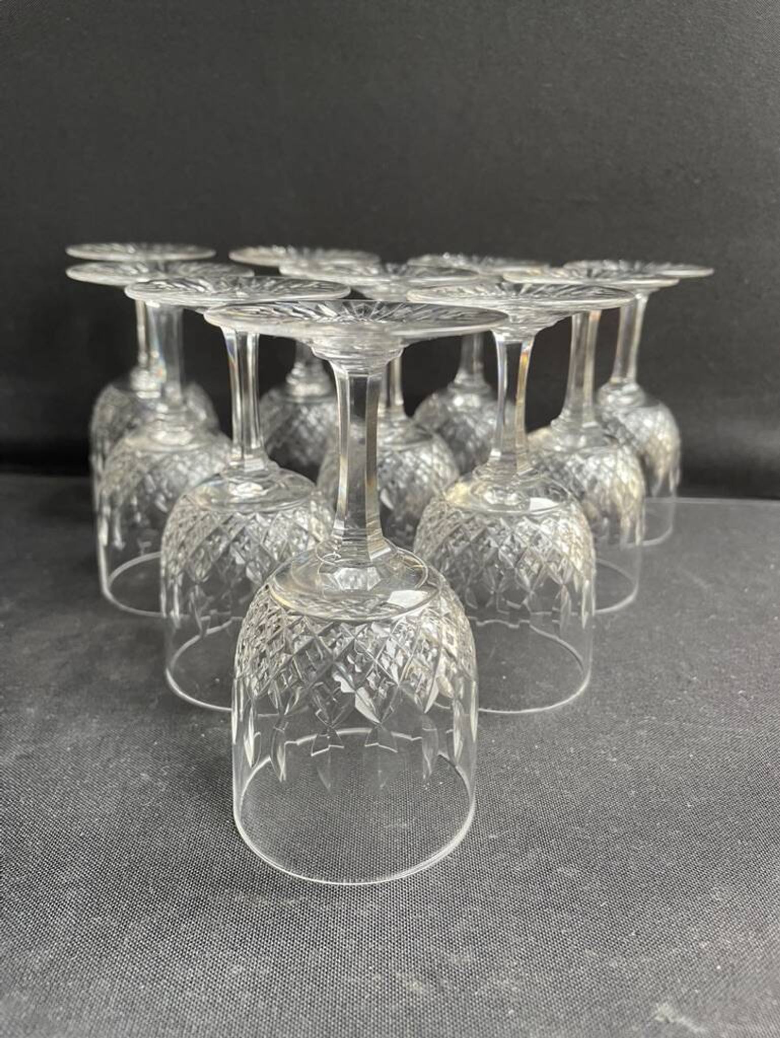 10 Verres à porto Baccarat taille 5475