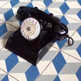 Vintage phone with Bakelite dial