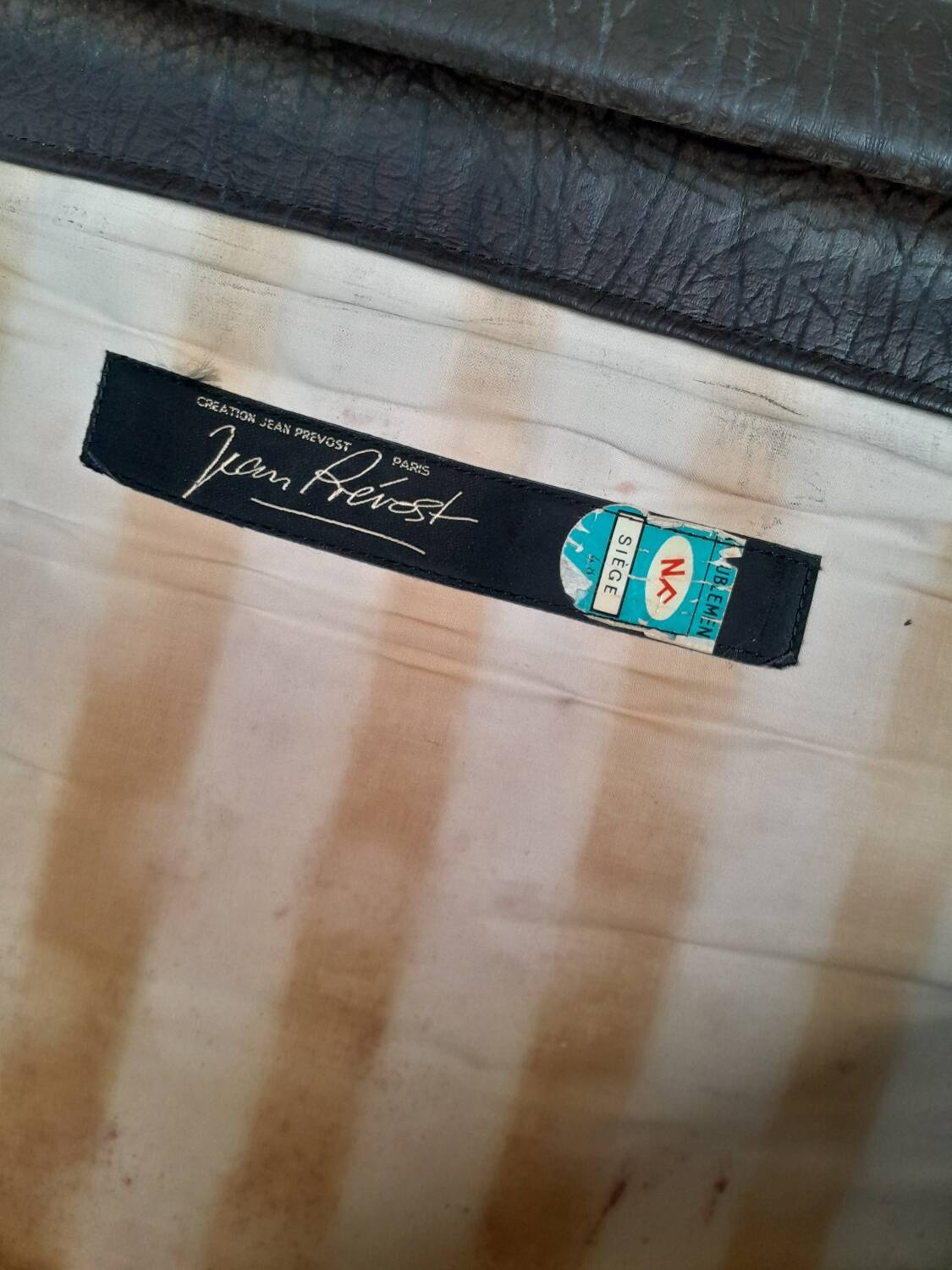 Fauteuil de jean prèvost pour Paris 1960 vintage