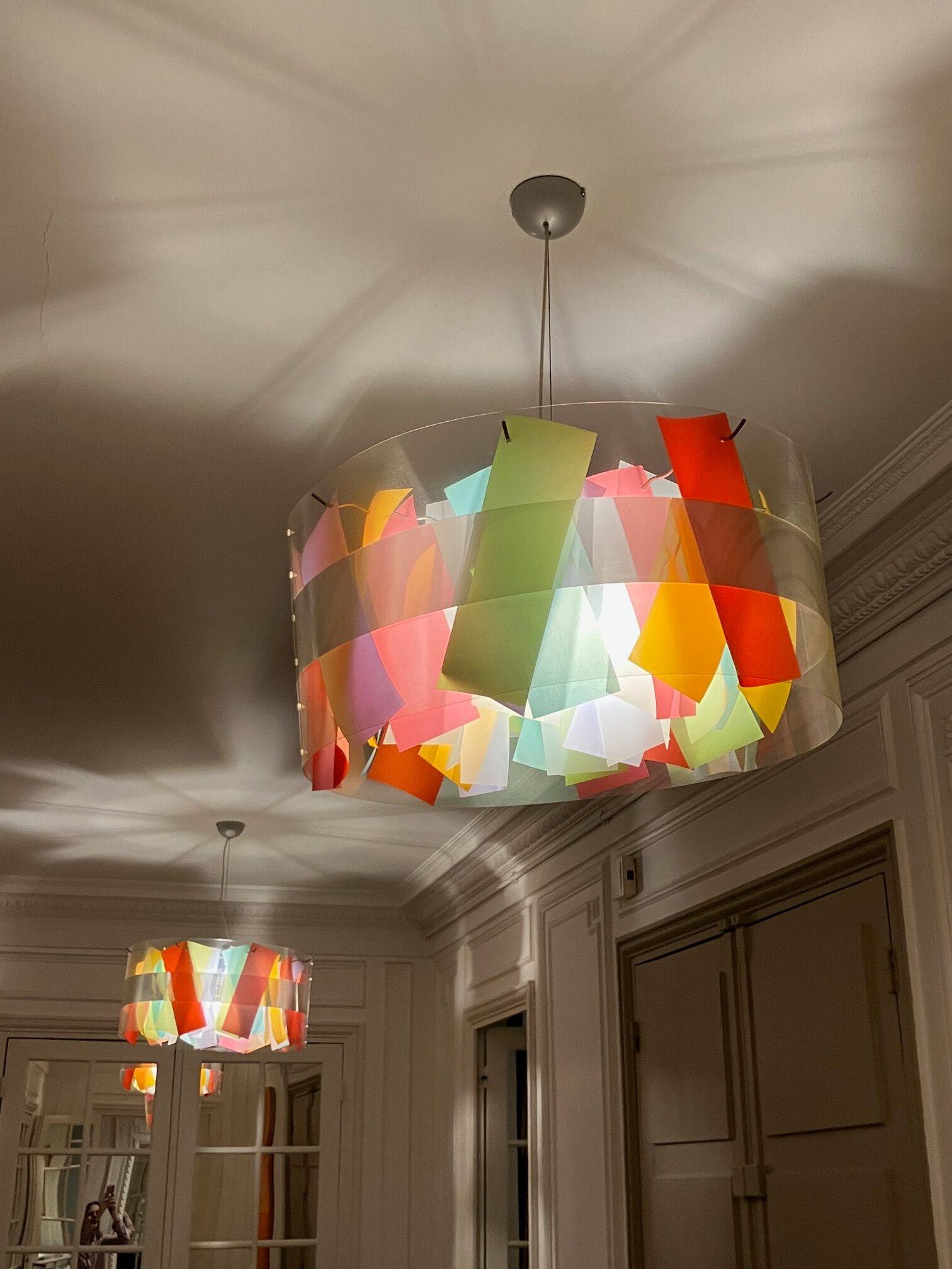 Holo Mexico multi-colored pendant light from Dix Heures Dix 64*30