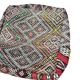 Pouf kilim marocain 24 x 24 pouces - livraison gratuite - pouf kilim berbère vintage - pouf marocain