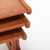 Nesting Tables from Skovmand & Andersen, 1960s, Set of 3