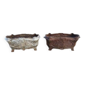 Pair of cast iron planters from 1900 in Charleville - Mézières