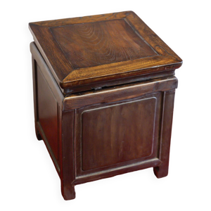 Tabouret coffre ancien