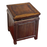 Tabouret coffre ancien chinois