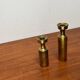 Bougeoirs danois en laiton du milieu du siècle de Boyes Metalkunst, années 1960, lot de 2