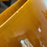 3 glazed ceramic dishes