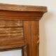 Old pedimented frame 107x78cm
