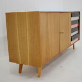 1960s Jiri Jiroutek Oak Sideboard, Czechoslovakia
