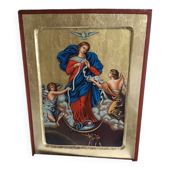 Greek icon on wood