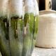 W. Germany vase in brown and green glazed ceramic