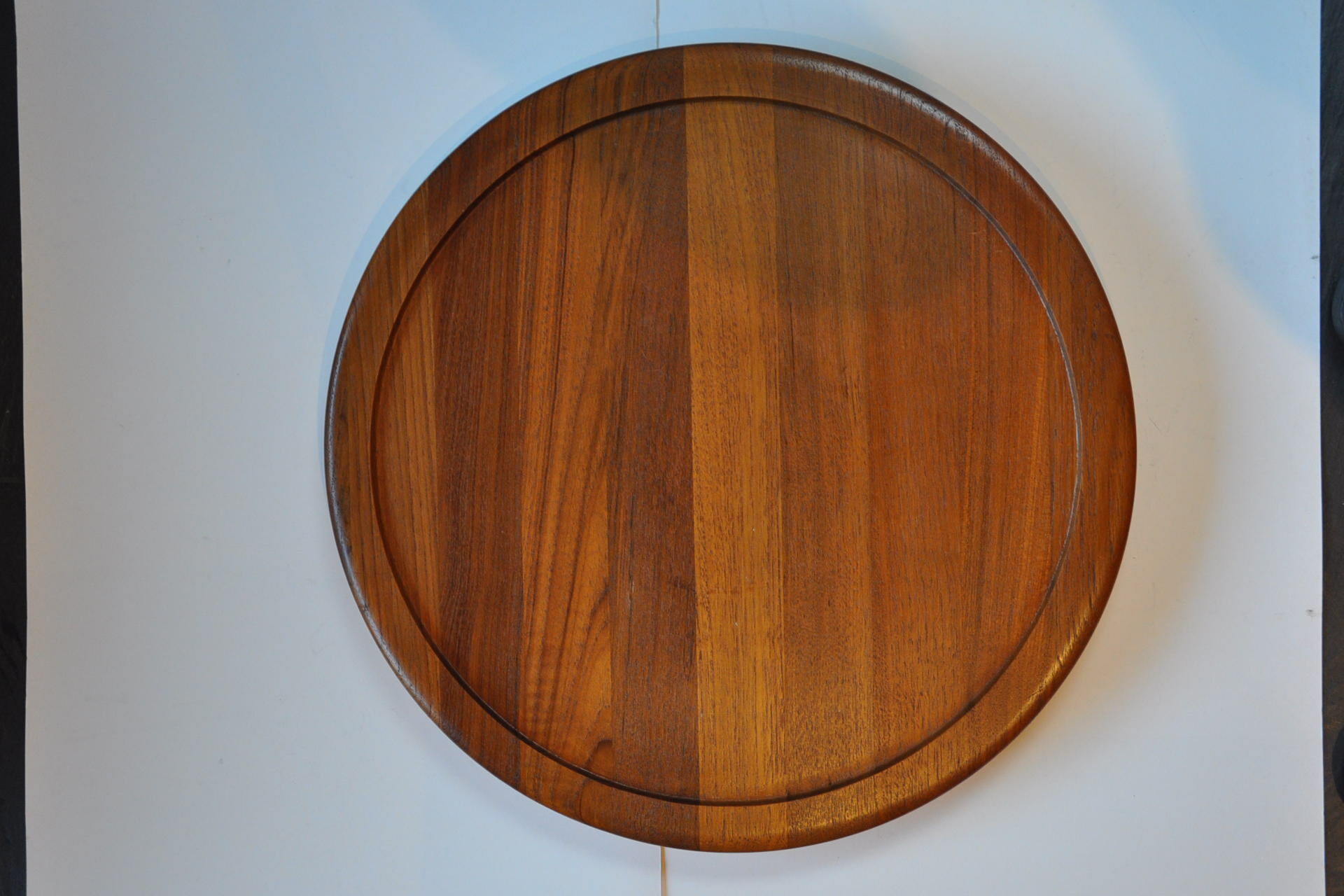 Turntable scandinavian teak Digsmed made in Denmark 60s