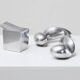 Philippe Starck Set of POAA Dumbbells + Ray Hollis Ashtray for XO 1990s