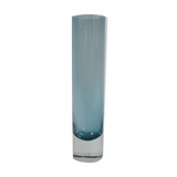 Roll vintage colored glass vase
