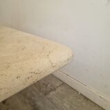 Square Travertine Coffee Table by Mario Bellini for Cassina