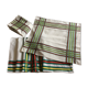 Tablecloth and 6 towels - vintage