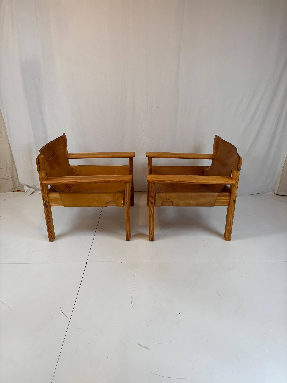 pair of Natura armchairs by Karin Mobring-Sweden 1977