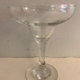 Coupe champenoise ancienne en verre soufflé
