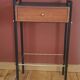 Jacques Hitier style pedestal bedside table