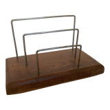 Old mail rack wood metal