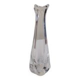 Daum crystal soliflore signed