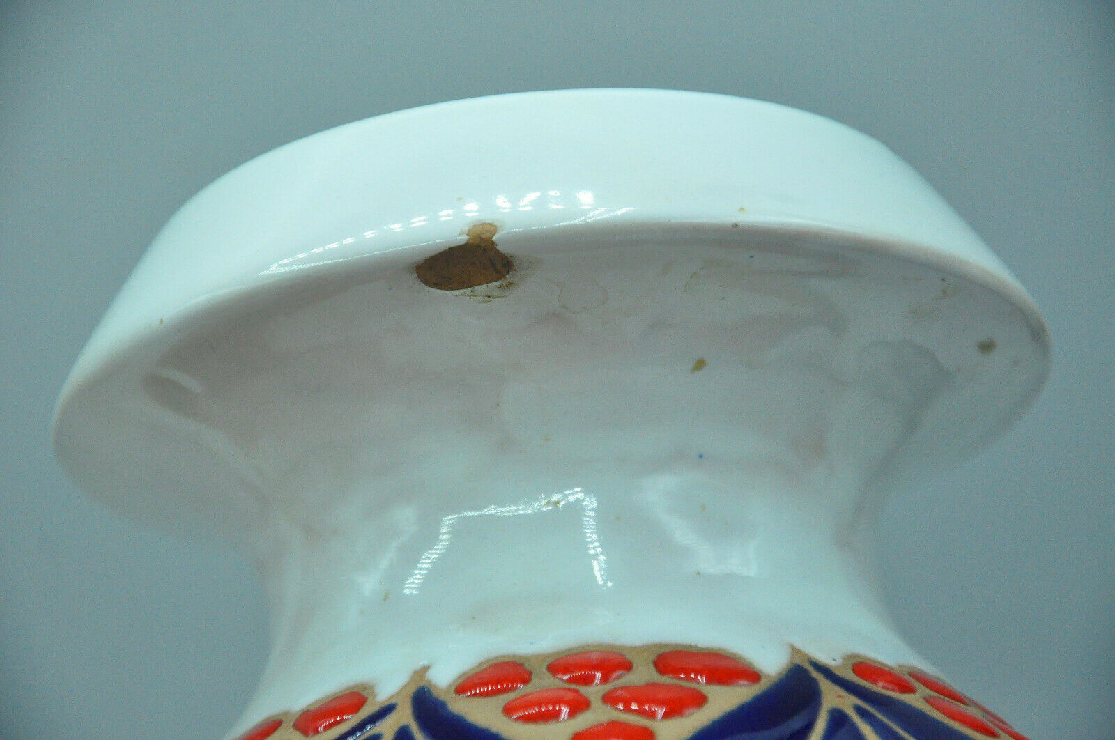 Vase céramique art déco signé ceramiche san rocco torrita di siena
