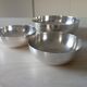 Set of 3 Christofle silver metal cups