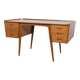 Mid-Century Teak Desk by Svante Skogh for AB Möbelfabriken Balder, Sweden, 1950s