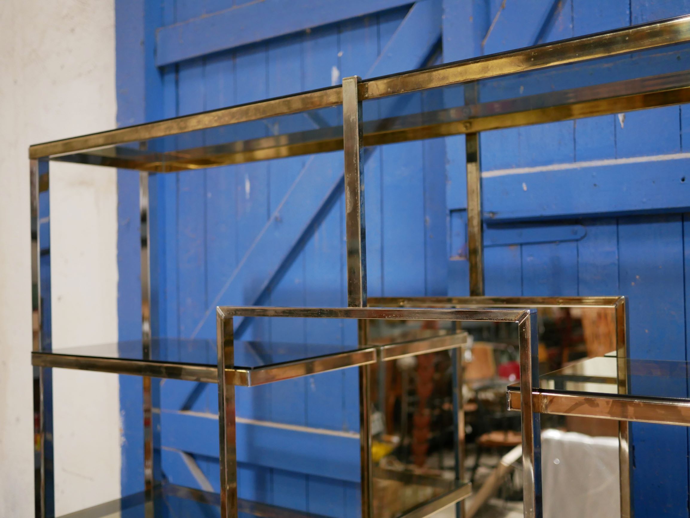 Vintage shelf library by Kim Moltzer