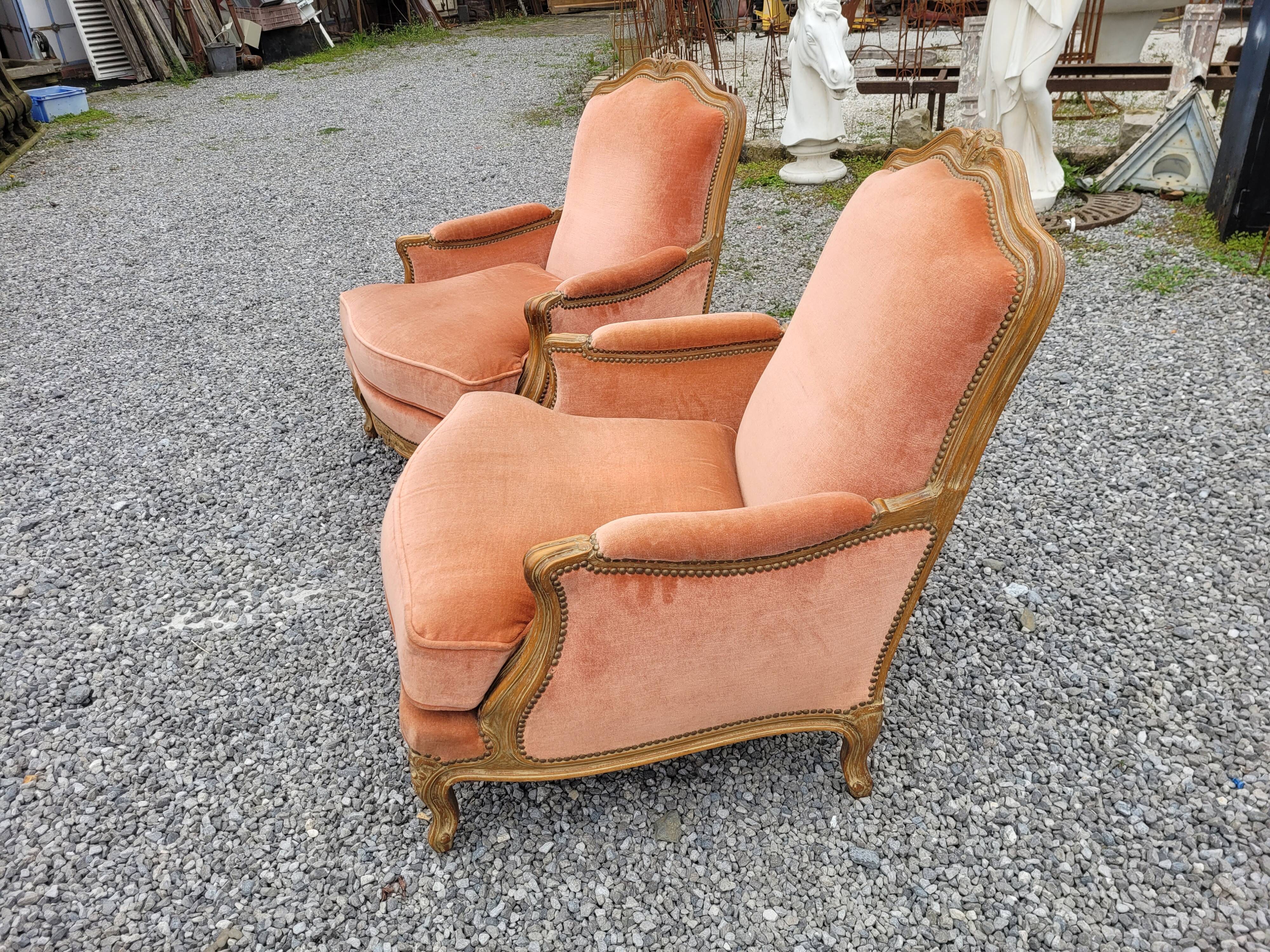 Pair of shepherdess style louis XV