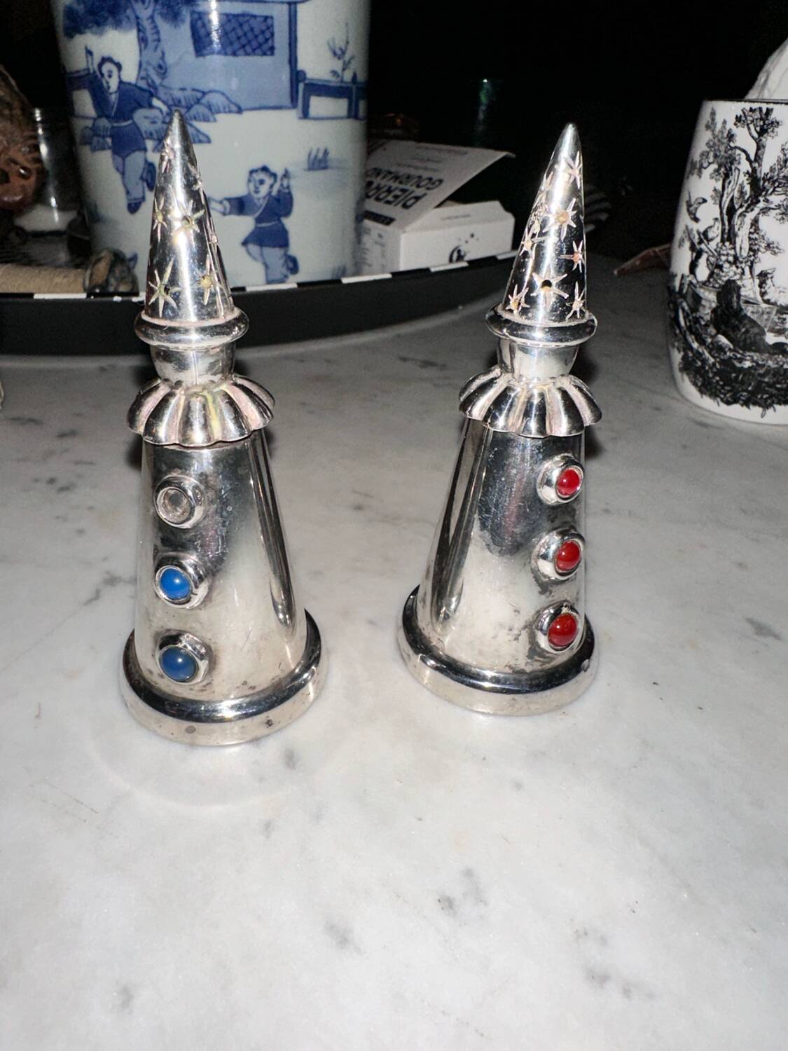Jean Borgio salt and pepper shakers
